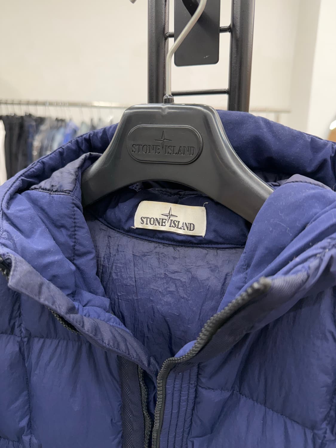 [M] 스톤아일랜드 크링클랩스 후드 패딩 상품이미지4