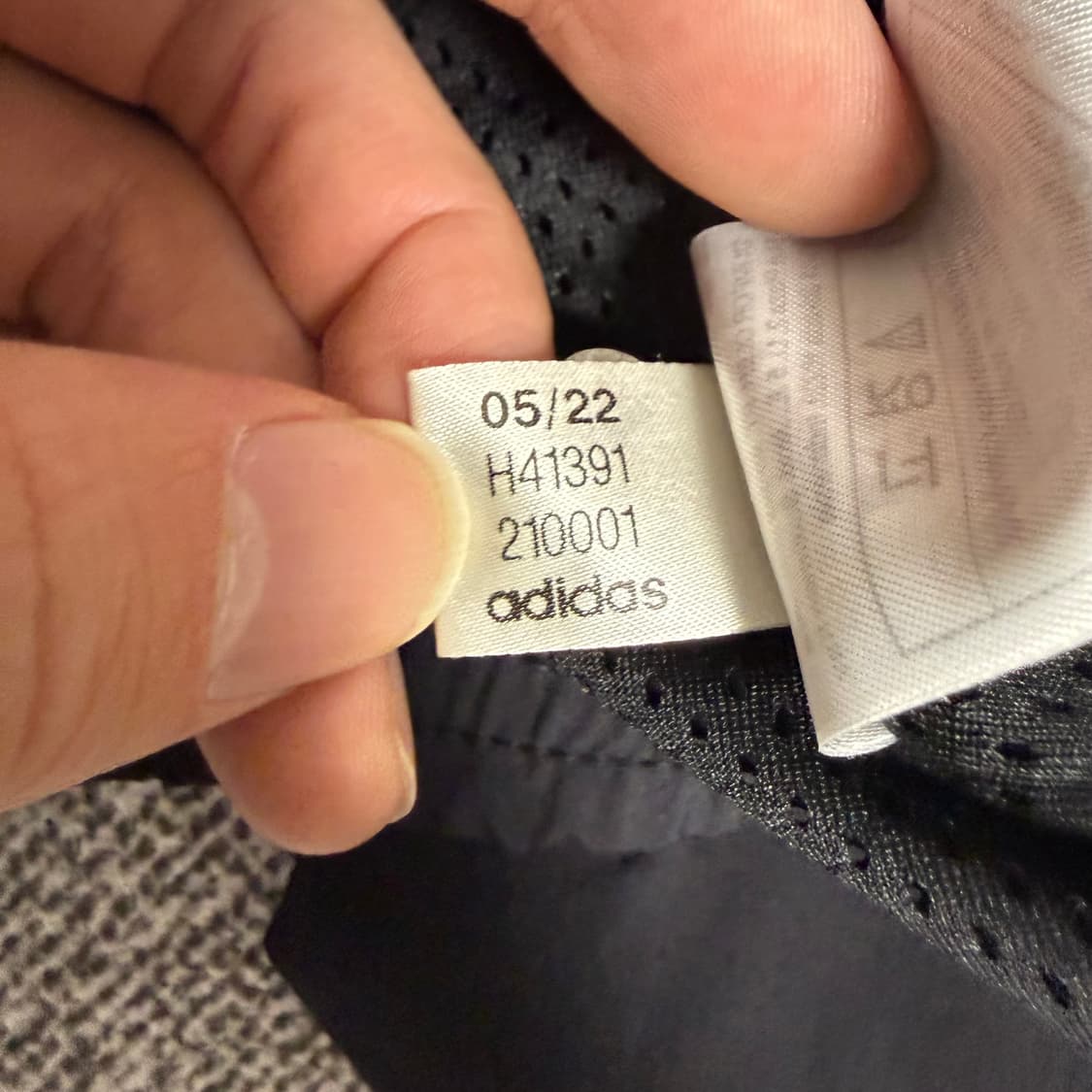 아디다스 파이어버드 락업 바람막이 자켓 블랙 M 트랙탑 상품이미지5