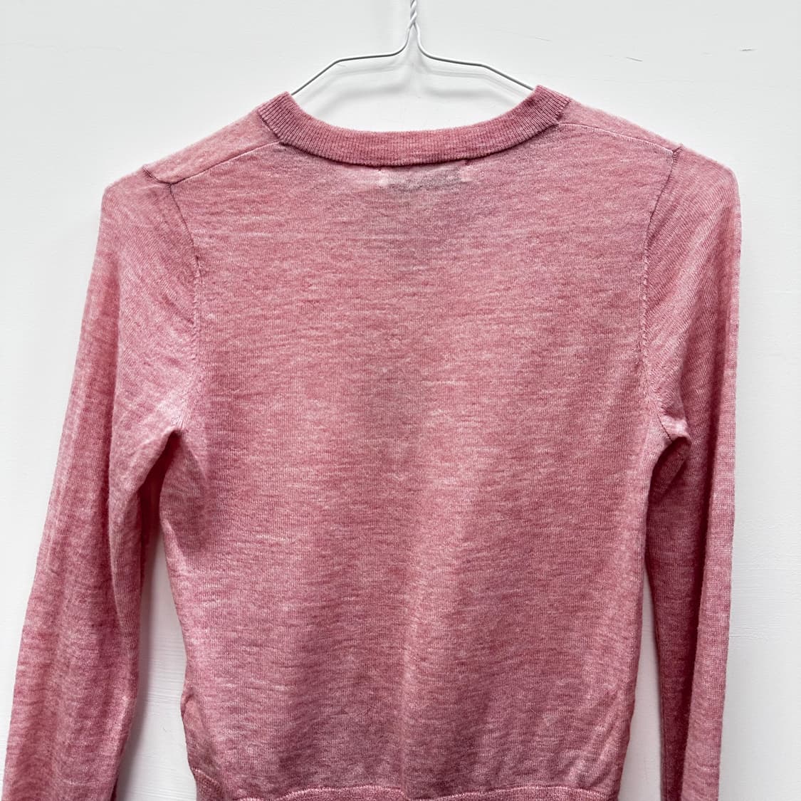 [새상품] ZARA 자라 여성 니트 핑크 M 상품이미지5