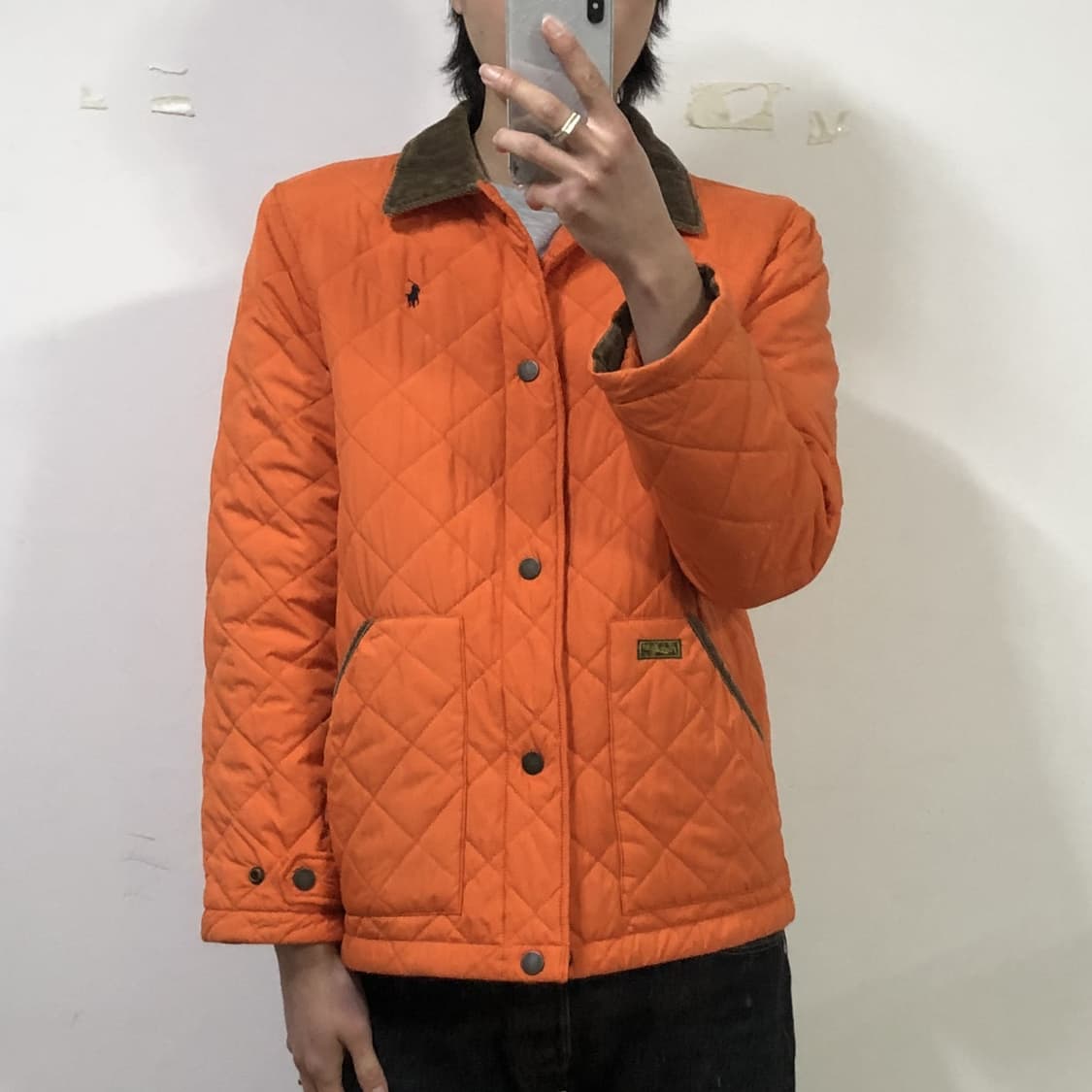 폴로 랄프로렌 코듀로이 카라 퀄팅 자켓  상품이미지3