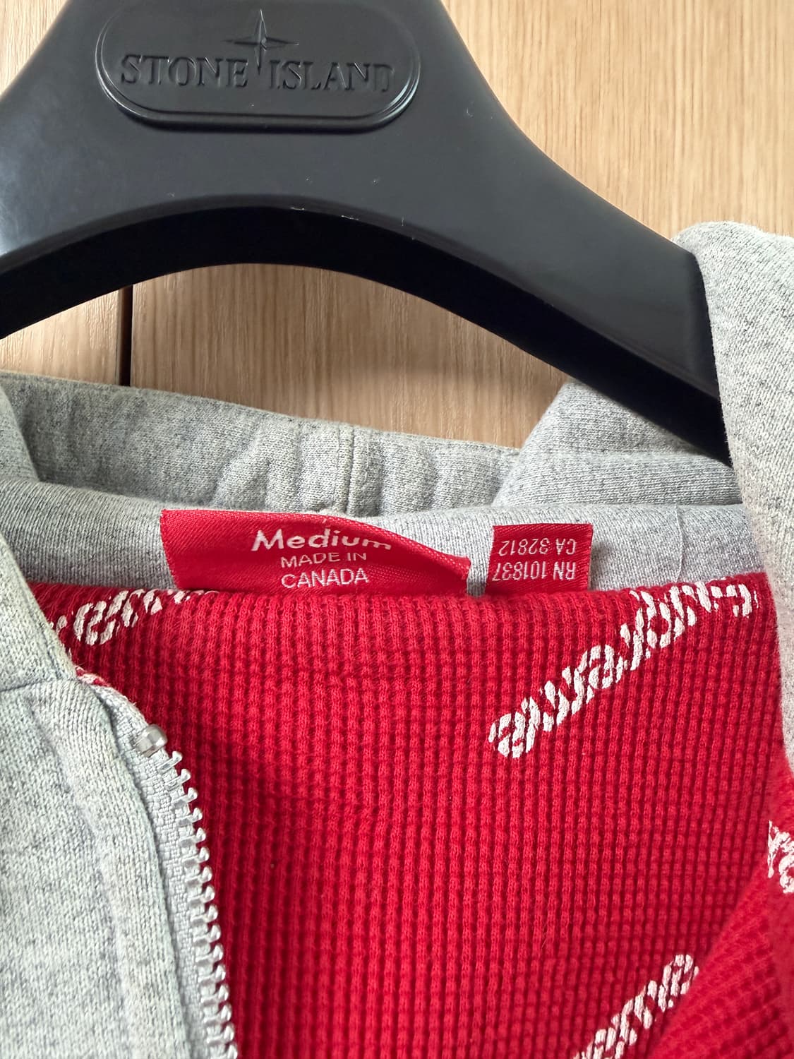 슈프림 써멀 집업 후드 상품이미지3