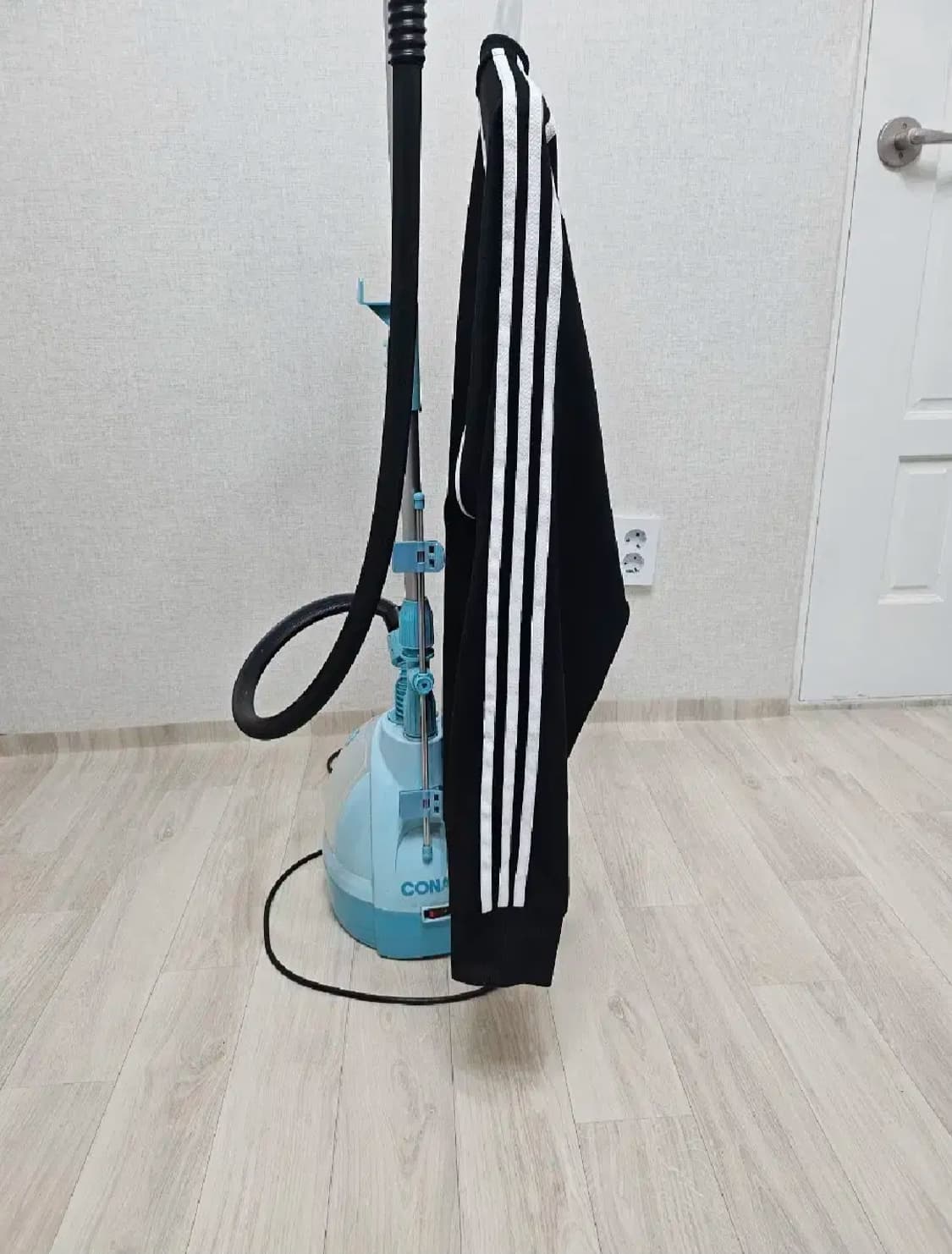 (115~120)4XL☆초대장급☆아디다스 슈퍼스타2중지퍼[검흰]트랙탑져지 상품이미지5