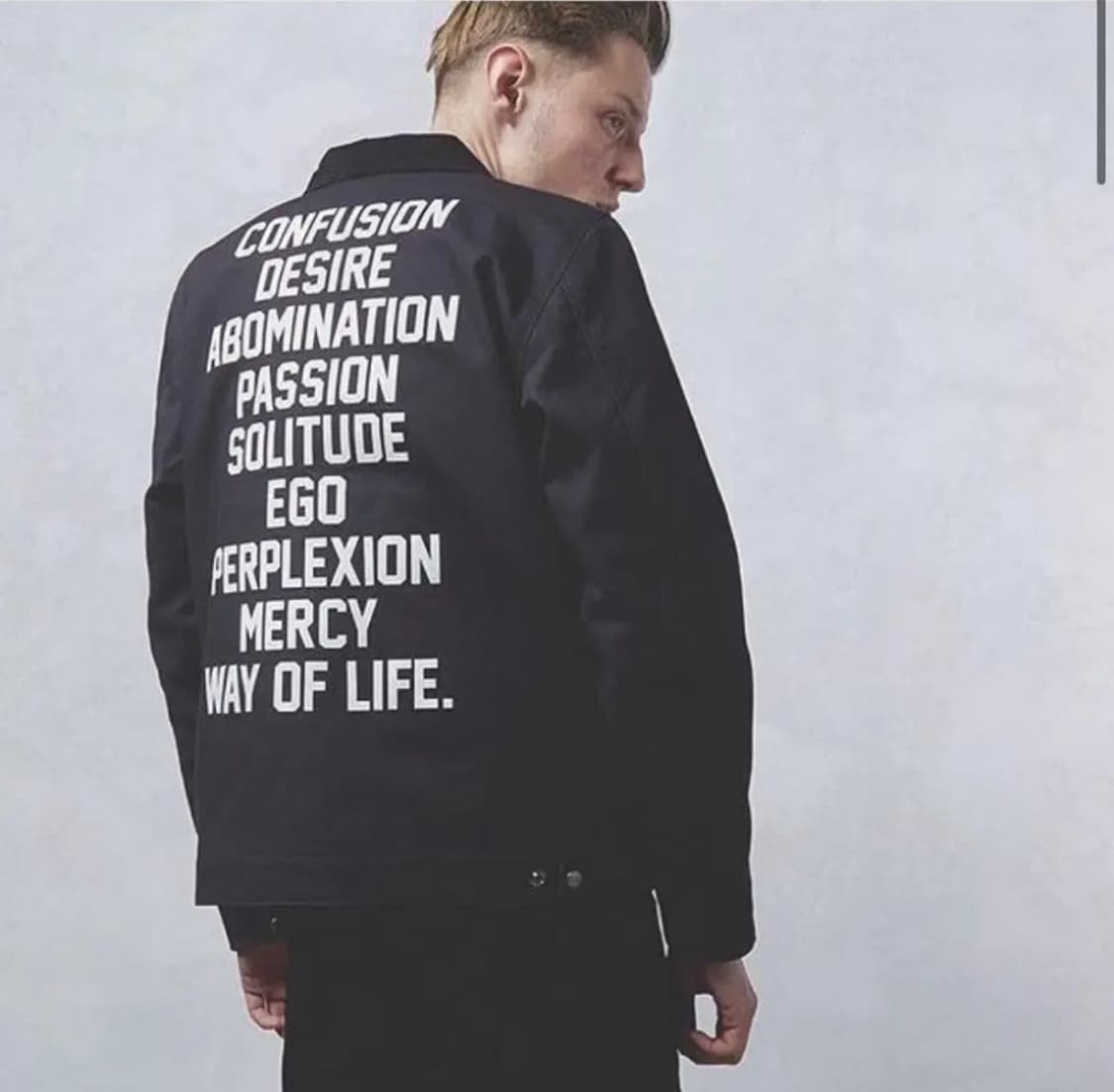 칼하트 WIP 디트로이트 자켓 WTAPS 네이비 M사이즈 상품이미지5