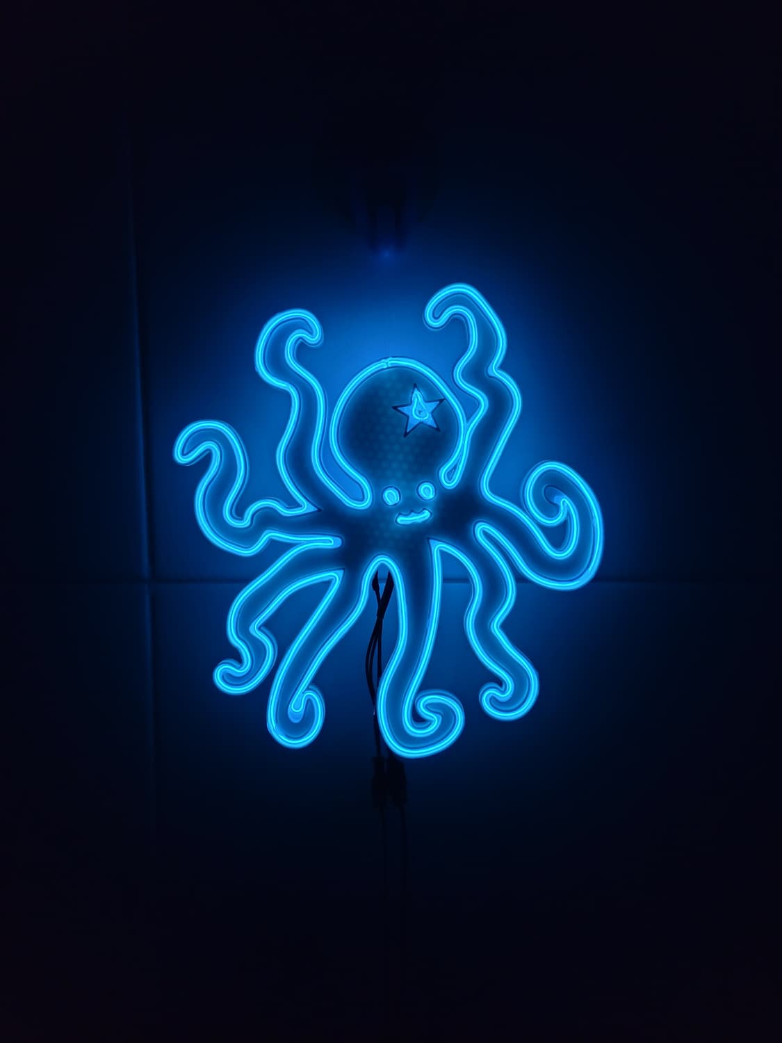 네온사인 문어 옥토퍼스 led 조명 램프 무드등 y2k 상품이미지3
