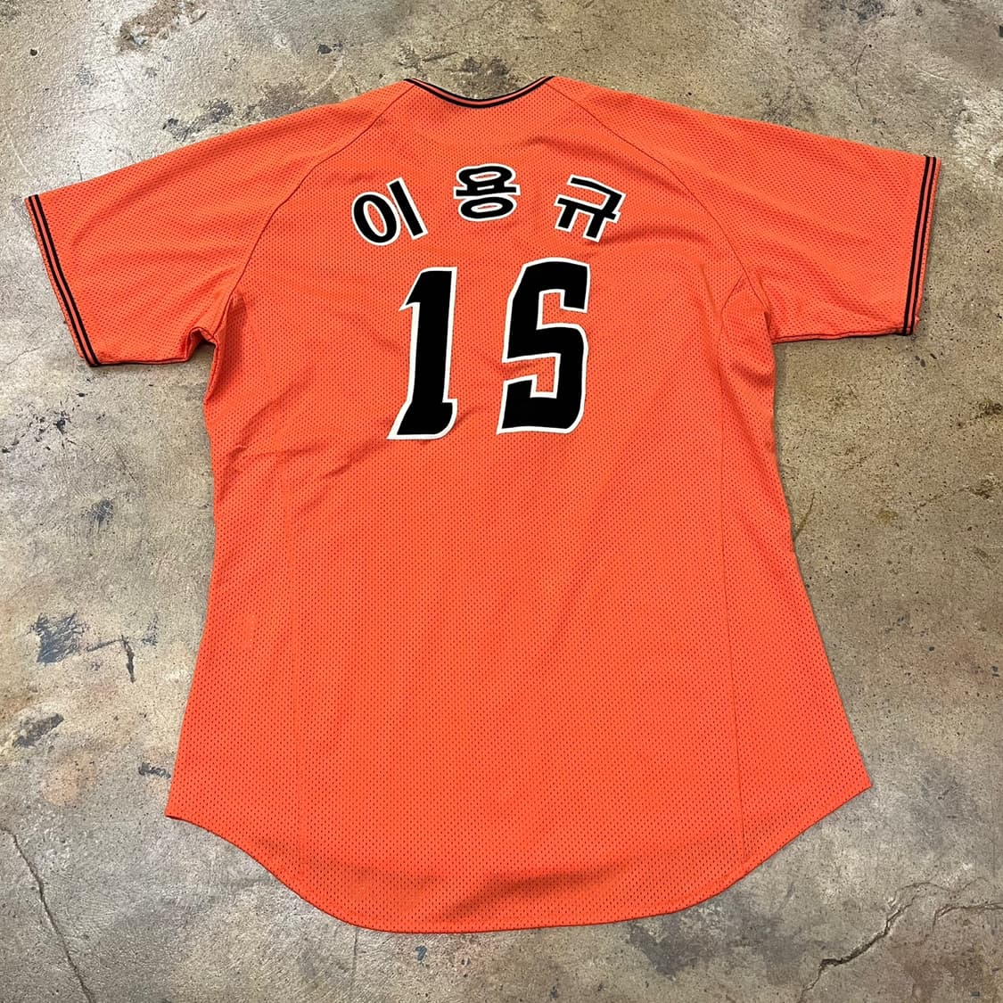 [110] 한화 이글스 야구 유니폼 오렌지 이용규 b17 상품이미지3