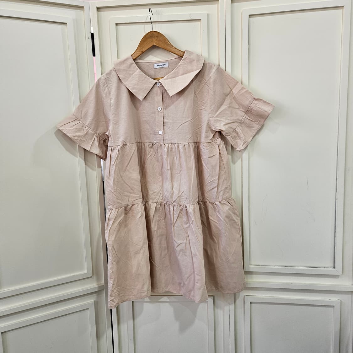 둥근카라 베이비돌 원피스 상품이미지1