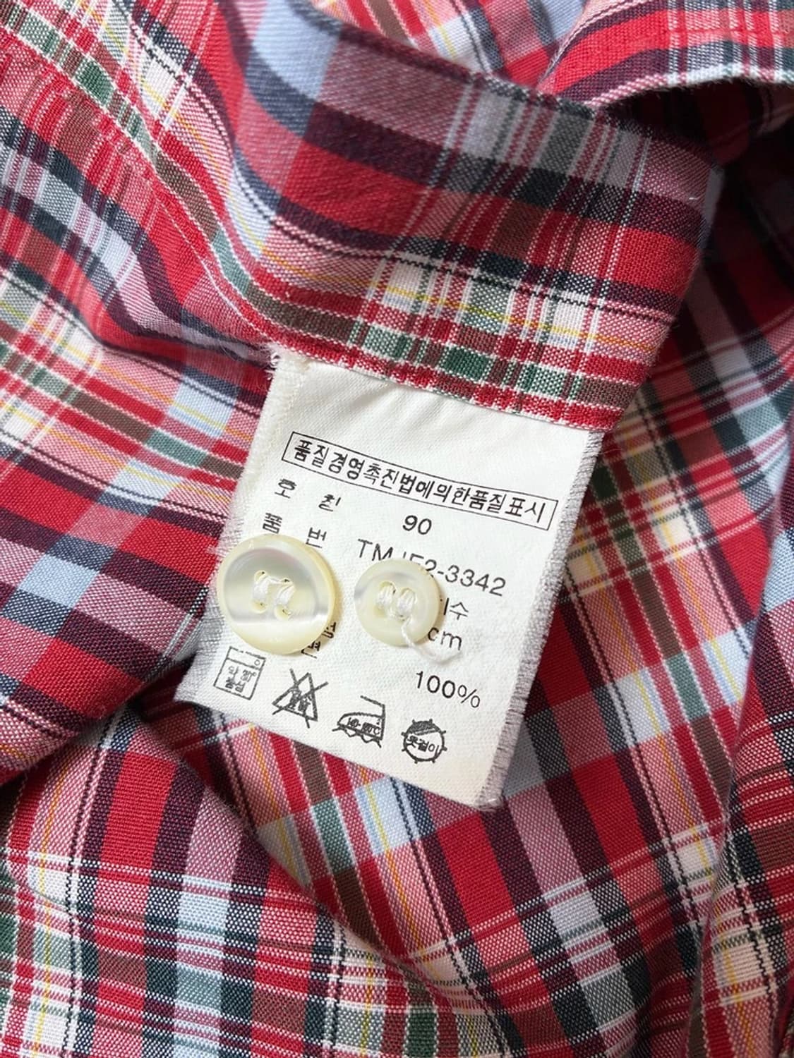폴로스포츠 90's 컨트리 체크 셔츠 PN8147 상품이미지7