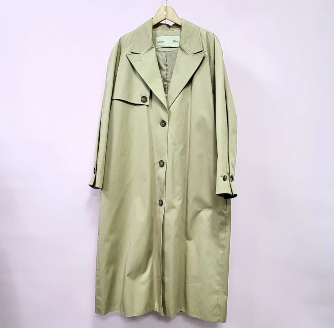 마뗑킴 롱 트렌치 코트 ~F 오버핏 상품이미지2