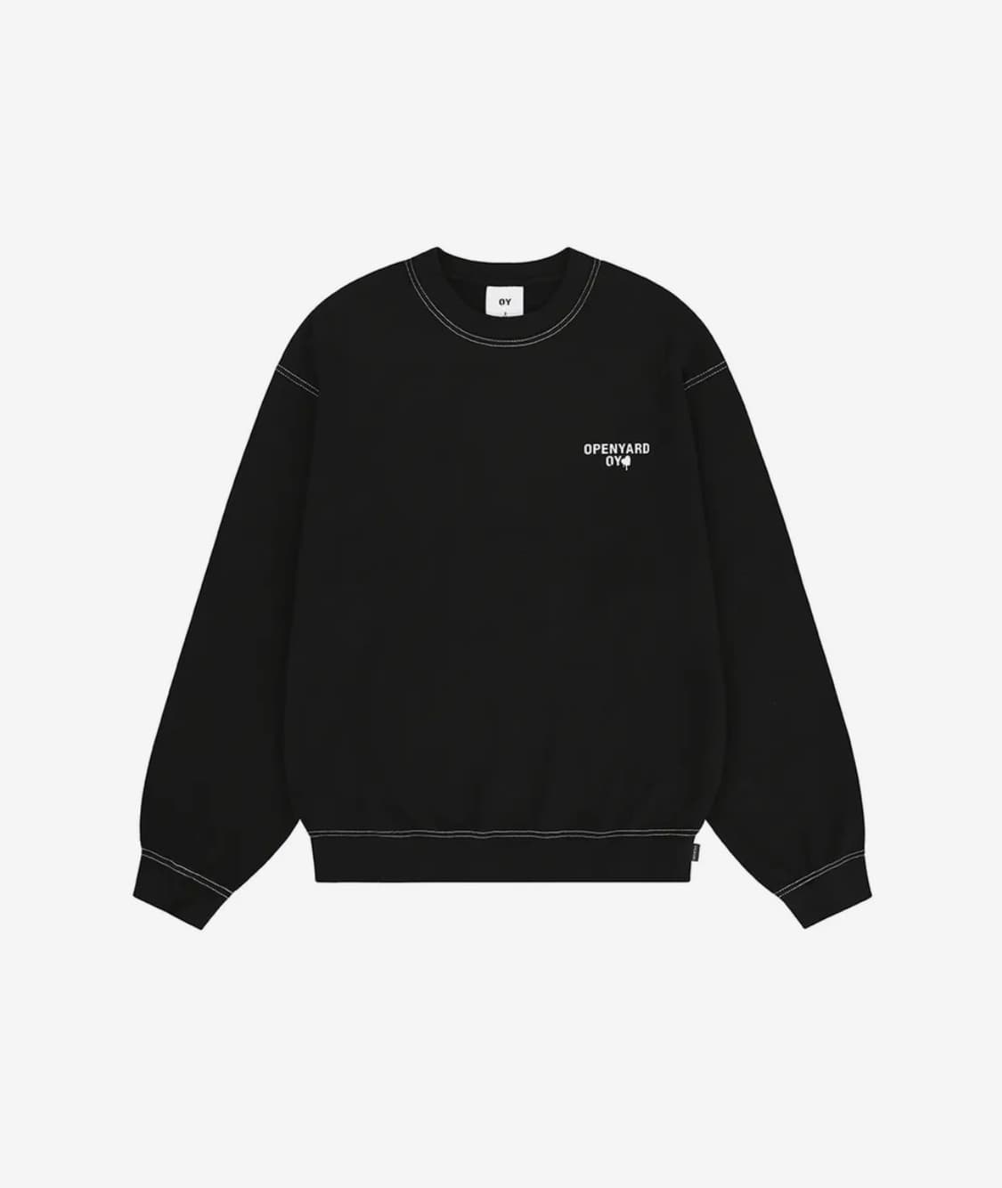 OY EMBOSS MELTING HEART MTM - BLACK 0사이즈 상품이미지2