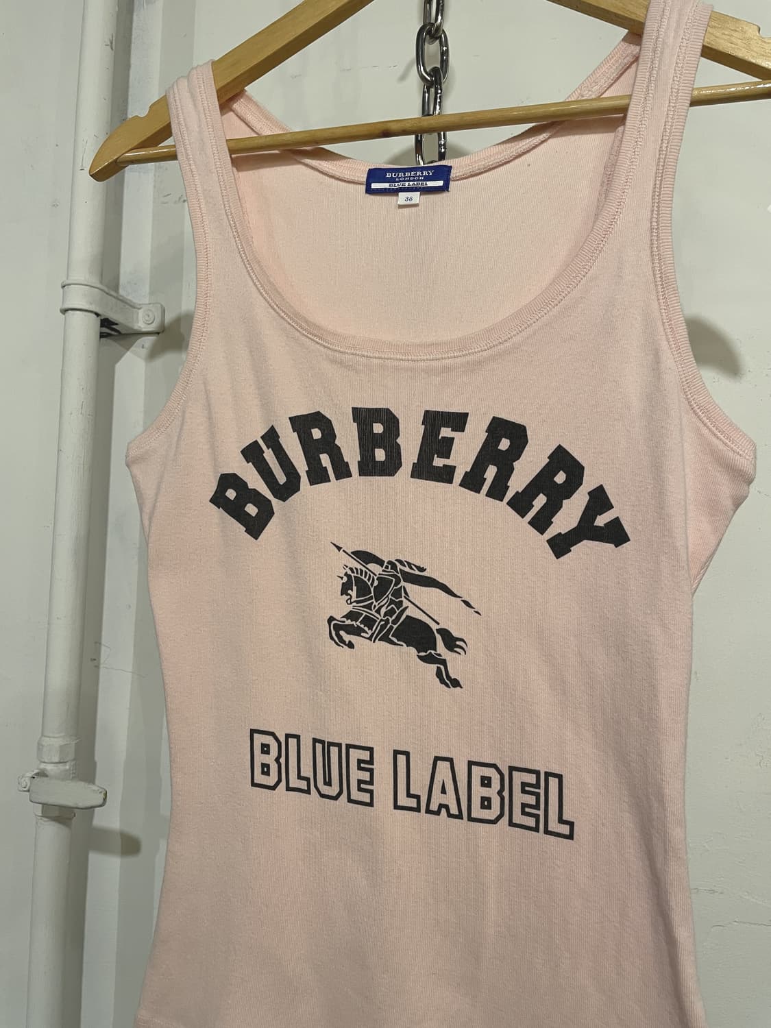 burberry 버버리 블루라벨 핑크 슬리브리스 상품이미지2