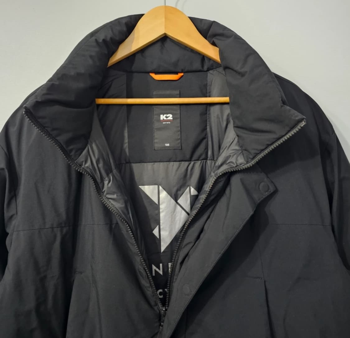 K2 남성 씬다운 패딩 블랙 105 (FW2023) 상품이미지5