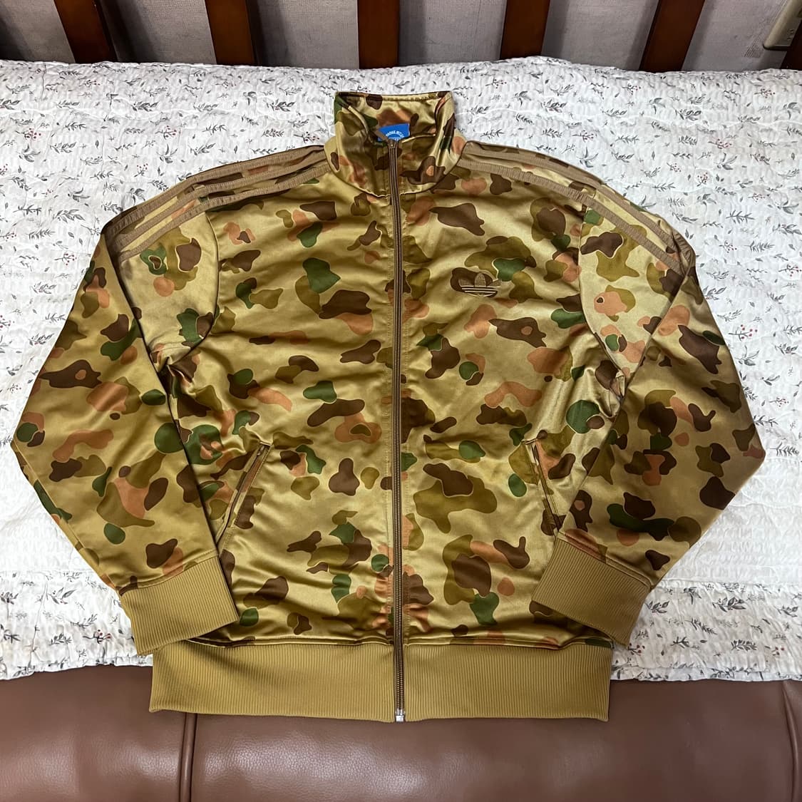 [M] 아디다스 일본판 카모 밀리터리 집업 져지 상품이미지1