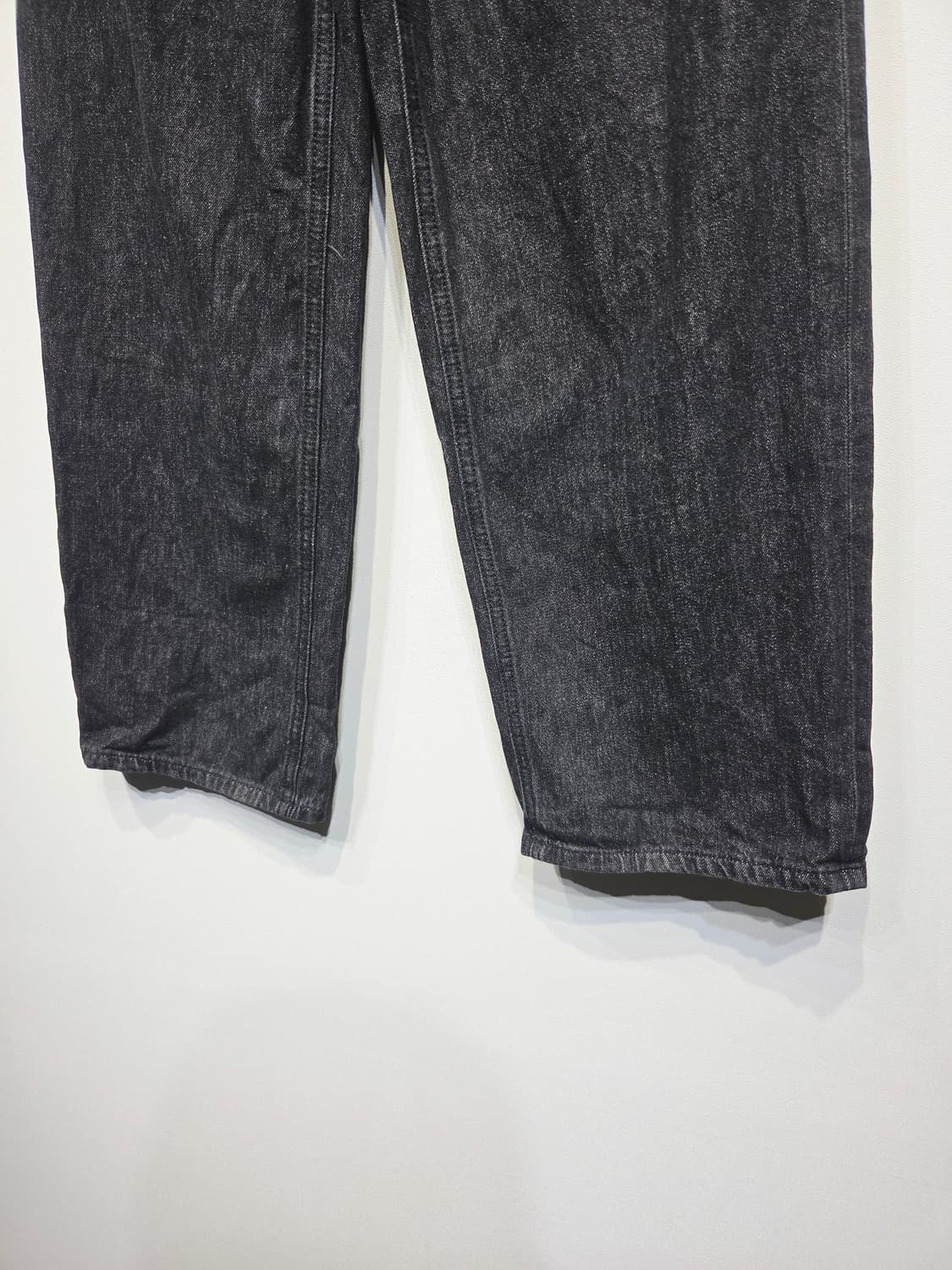 Lee 리 와이드핏 블랙 데님 진_24 상품이미지5