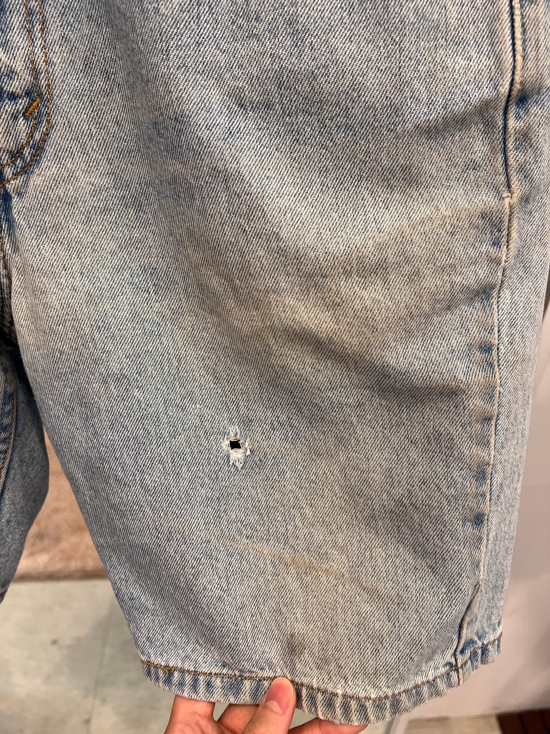 00s Levis 리바이스 505 빈티지 데님 쇼츠 팬츠 (31-32) 상품이미지9