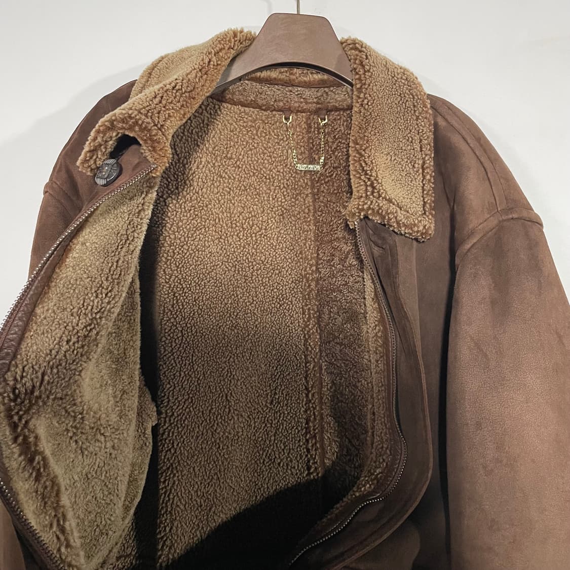 크리스찬 디올 몽슈 양가죽 무스탕 코트 상품이미지6