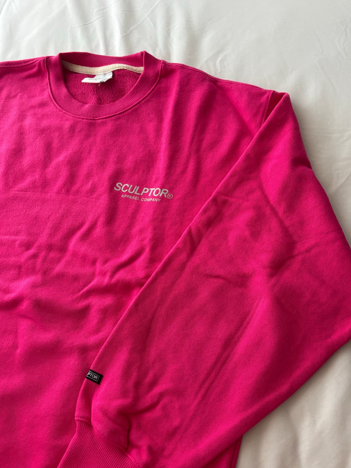 스컬프터 글리터로고 스웻셔츠 상품이미지1