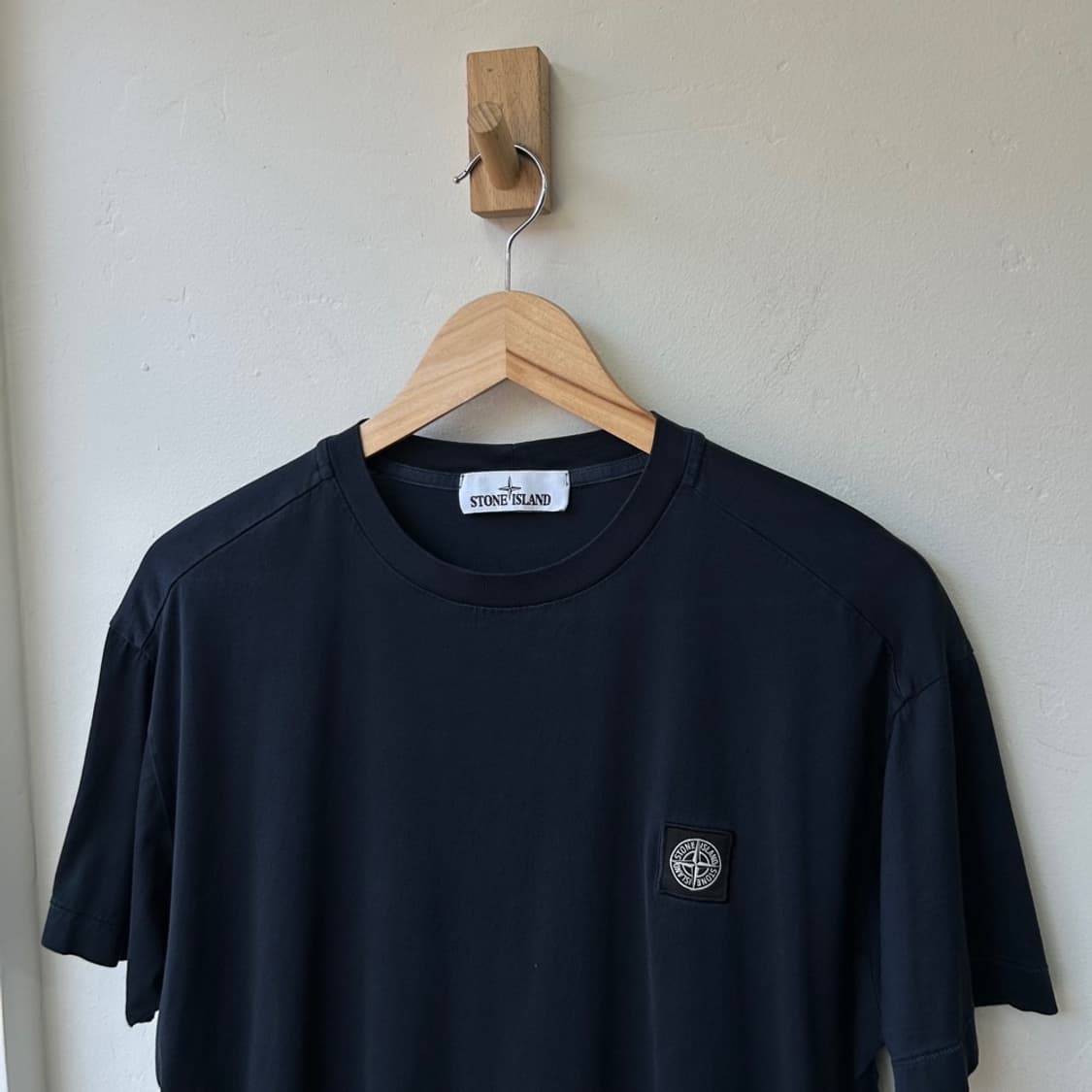 16647 - 스톤아일랜드 로고 패치 반팔 티셔츠 상품이미지1