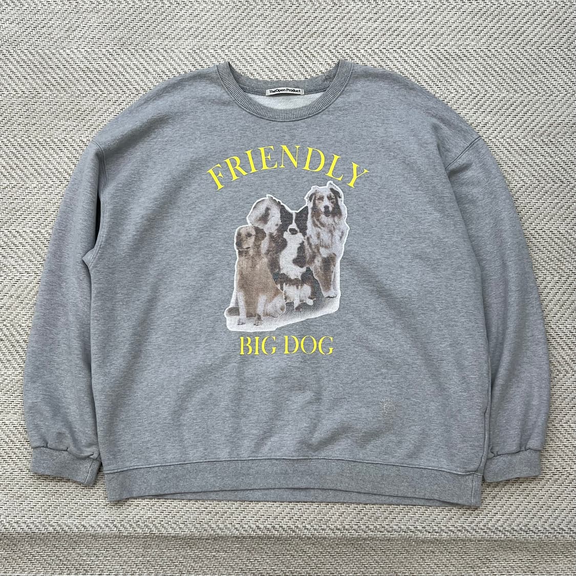 더오픈프로덕트 프린팅 맨투맨 r2643 상품이미지1