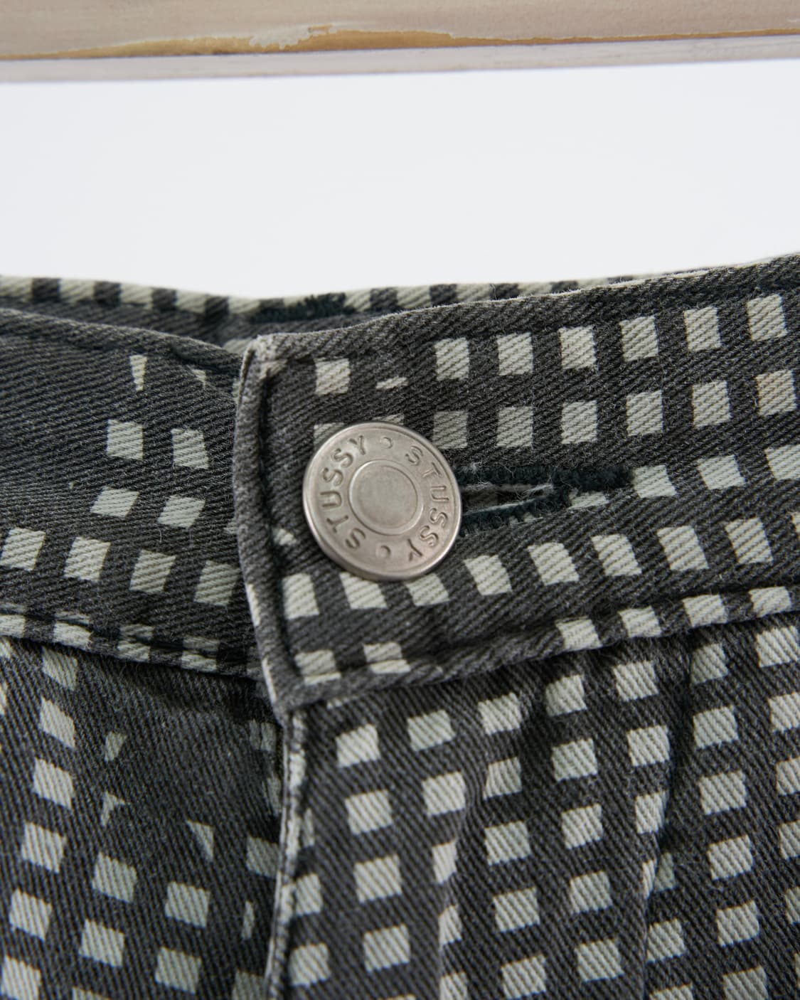 Stussy 90‘s 올드 체크 패턴 포켓 팬츠 상품이미지4