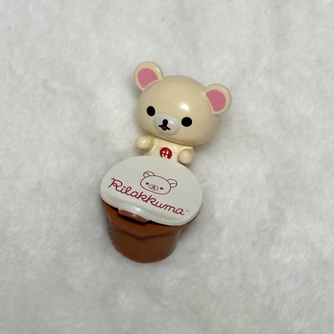 San-x 산엑스 고전 코리락쿠마 귀여운 푸딩 인테리어용 컵라면 피규어 상품이미지2