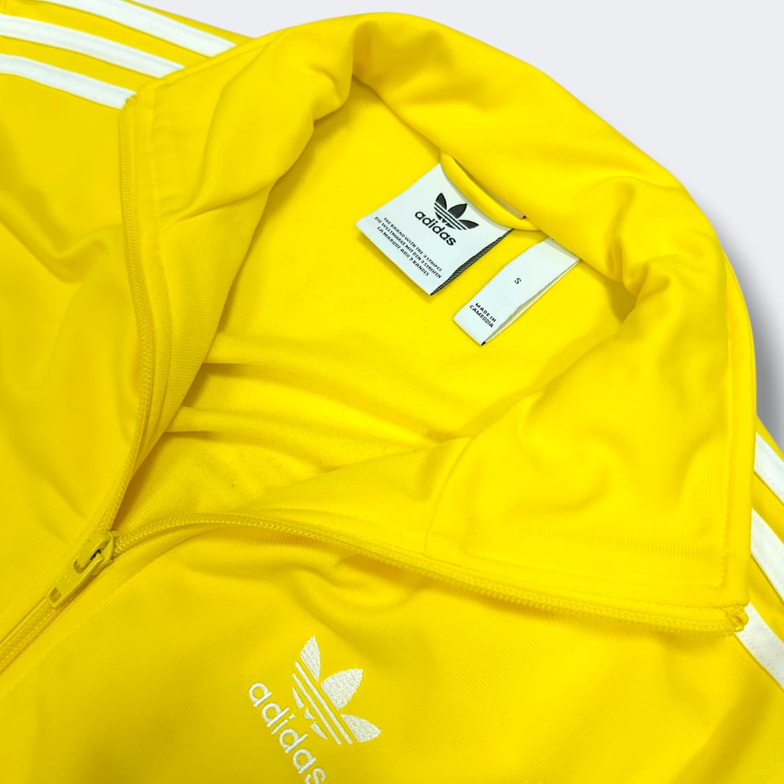 [S] 아디다스 옐로우&화이트 클래식 파이어버드 트랙탑 져지 상품이미지7