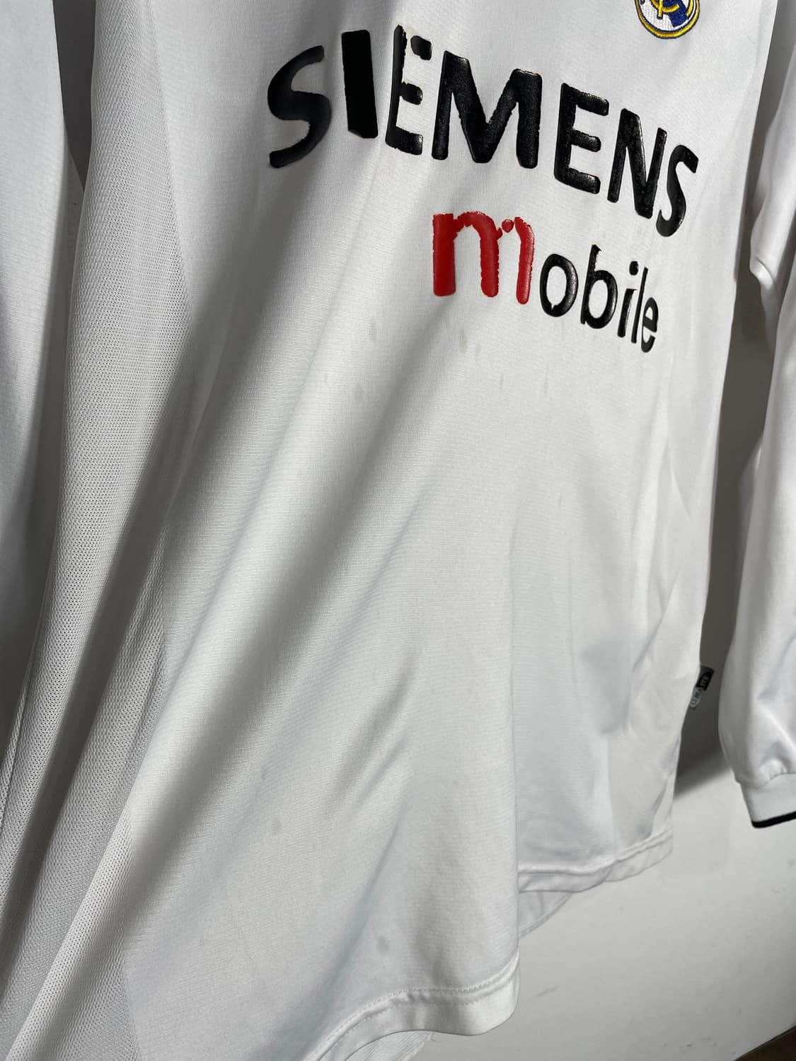 아디다스 레알마드리드 03-04 시즌 홈 긴팔 유니폼 상품이미지8