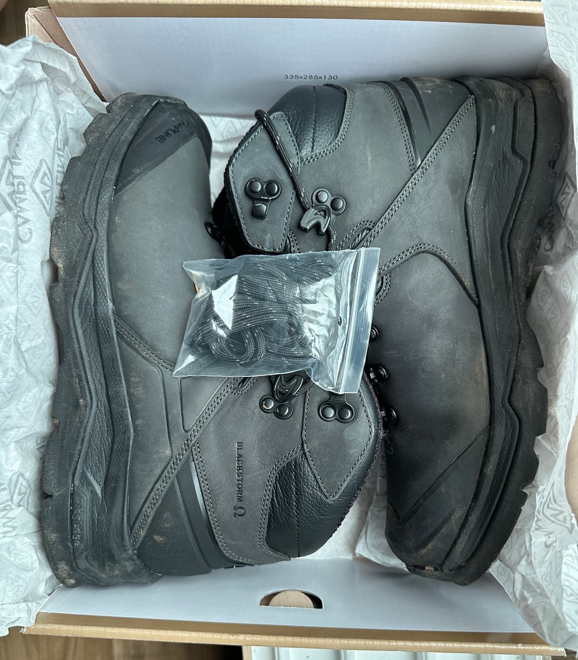 캠프라인 블랙스톰 280mm(반업 285가능) 1회착용 상품이미지2