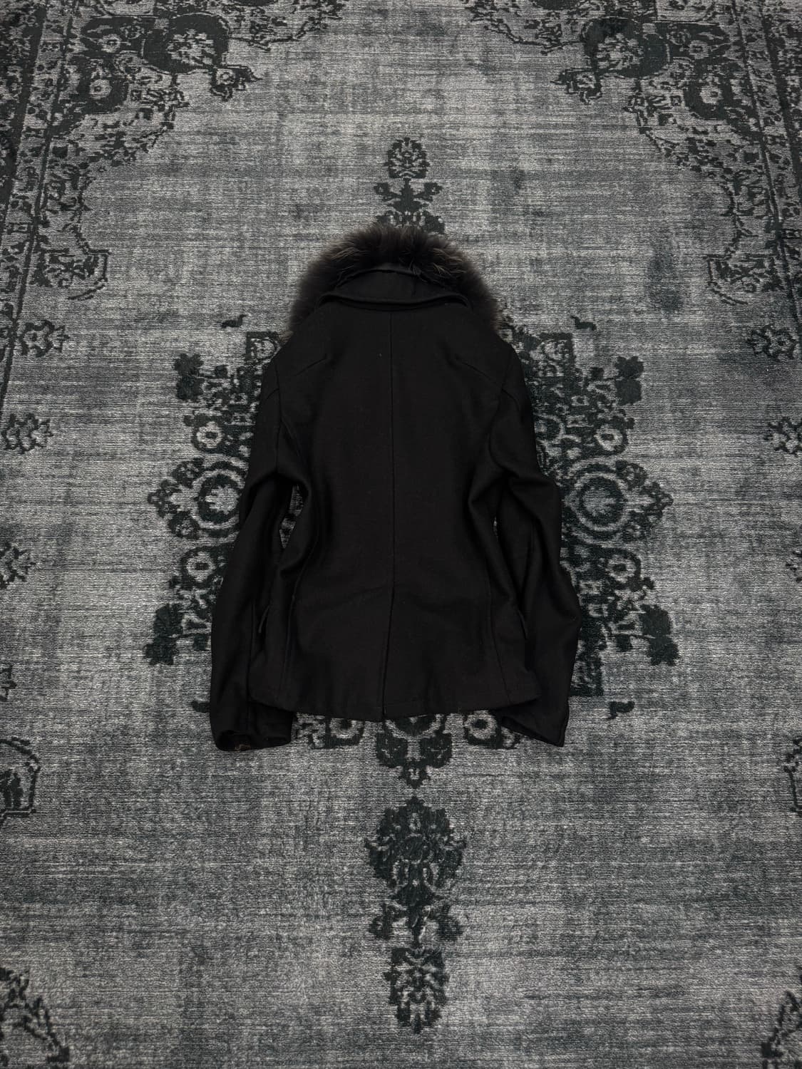 Gostar de fuga trimming fur double jacke 상품이미지6