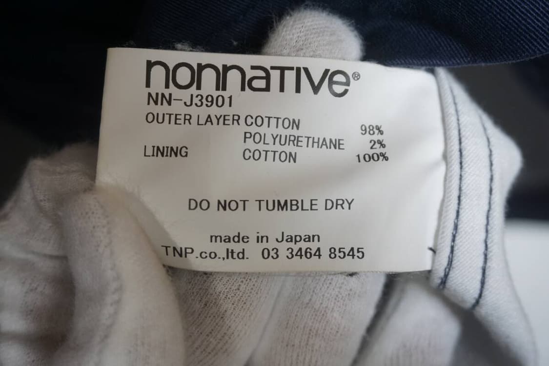 논네이티브 DWELLER 3B C / P TWILL VW 테일러드 자켓 상품이미지8