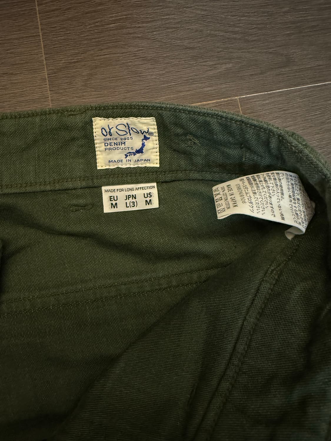 오어슬로우 퍼티그 팬츠 (3) 상품이미지2