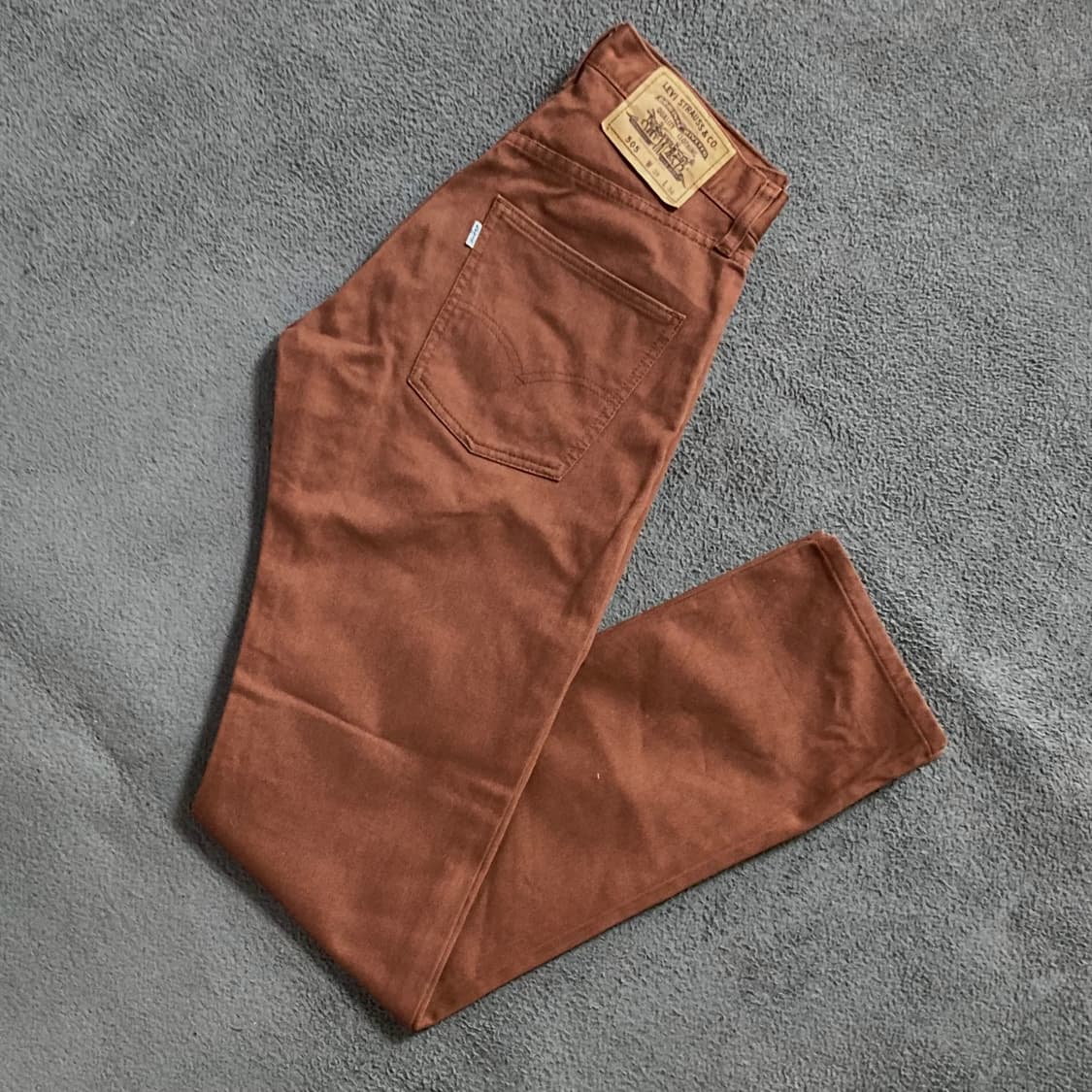 리바이스 505 화이트탭 브릭진 데님팬츠 W29 L34 상품이미지1