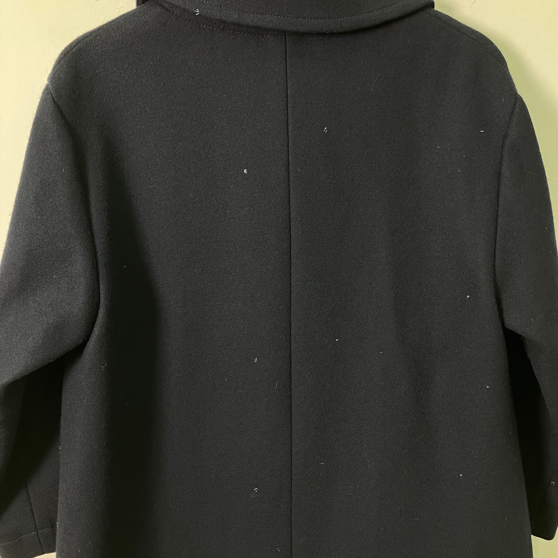 블루블루재팬 네이비 울 롱 코트 상품이미지7