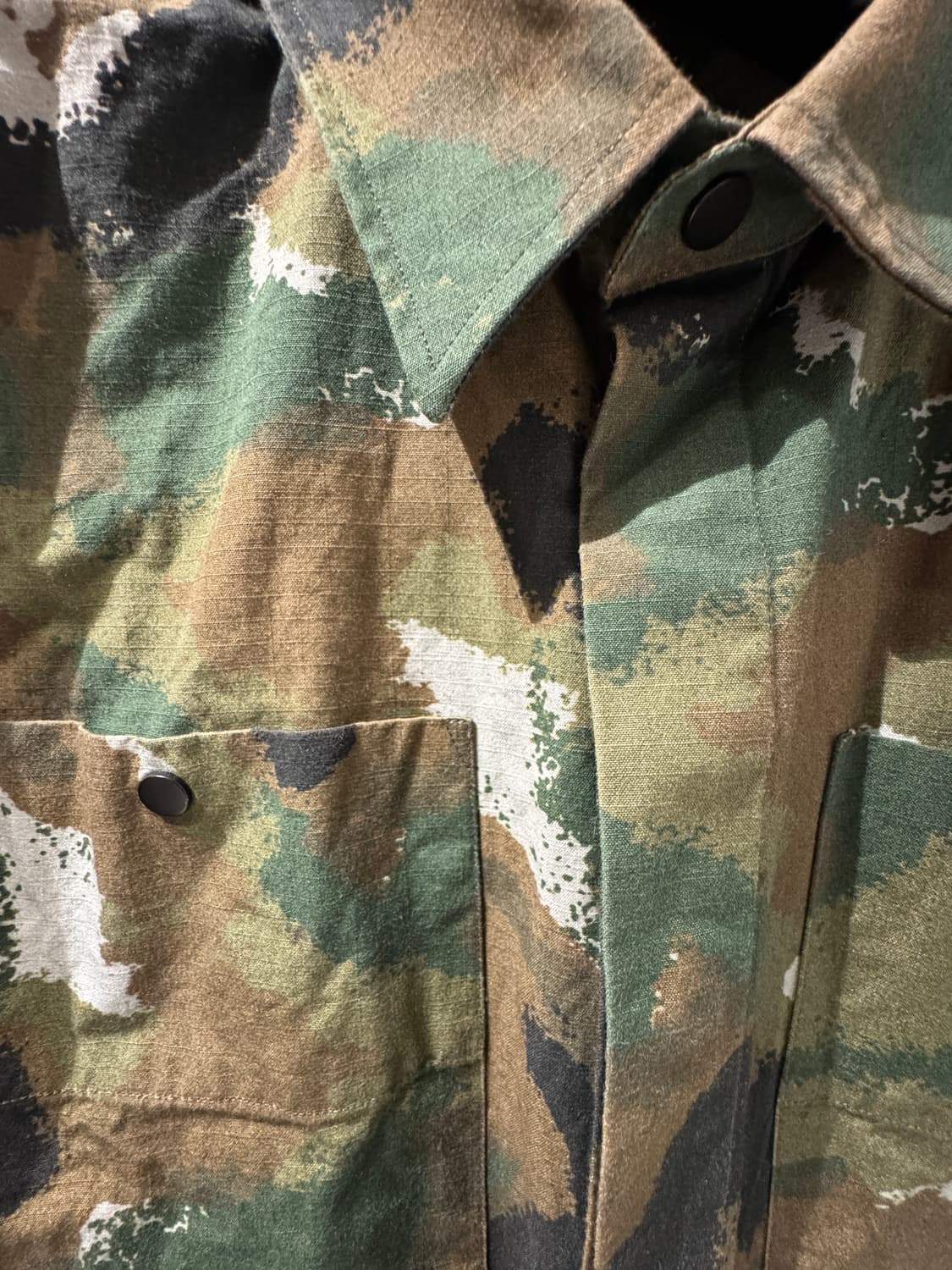 [103] Études 카모 스냅 셔츠 상품이미지3