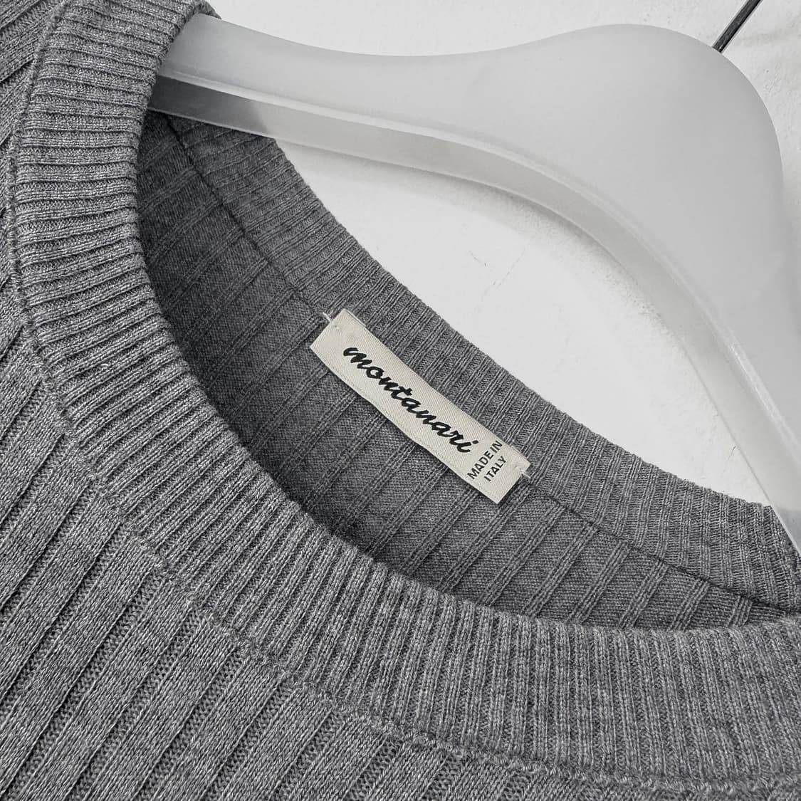 이태리 montanari 몬타나리 골지 롱 니트 상품이미지2