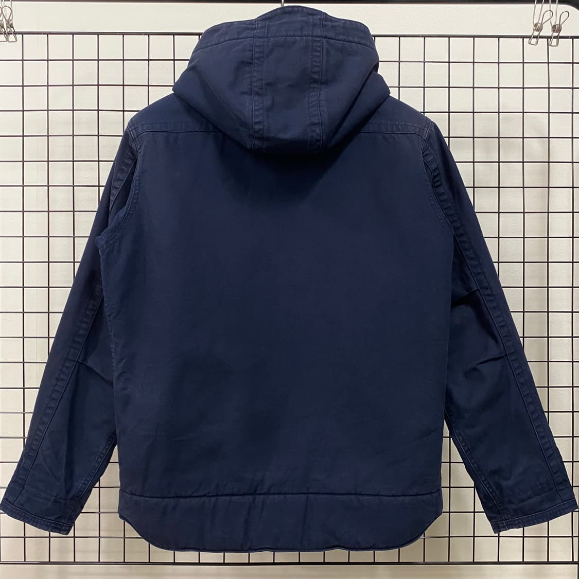 파타고니아 오가닉코튼 캔버스 후드 플리스 워크 자켓 상품이미지2