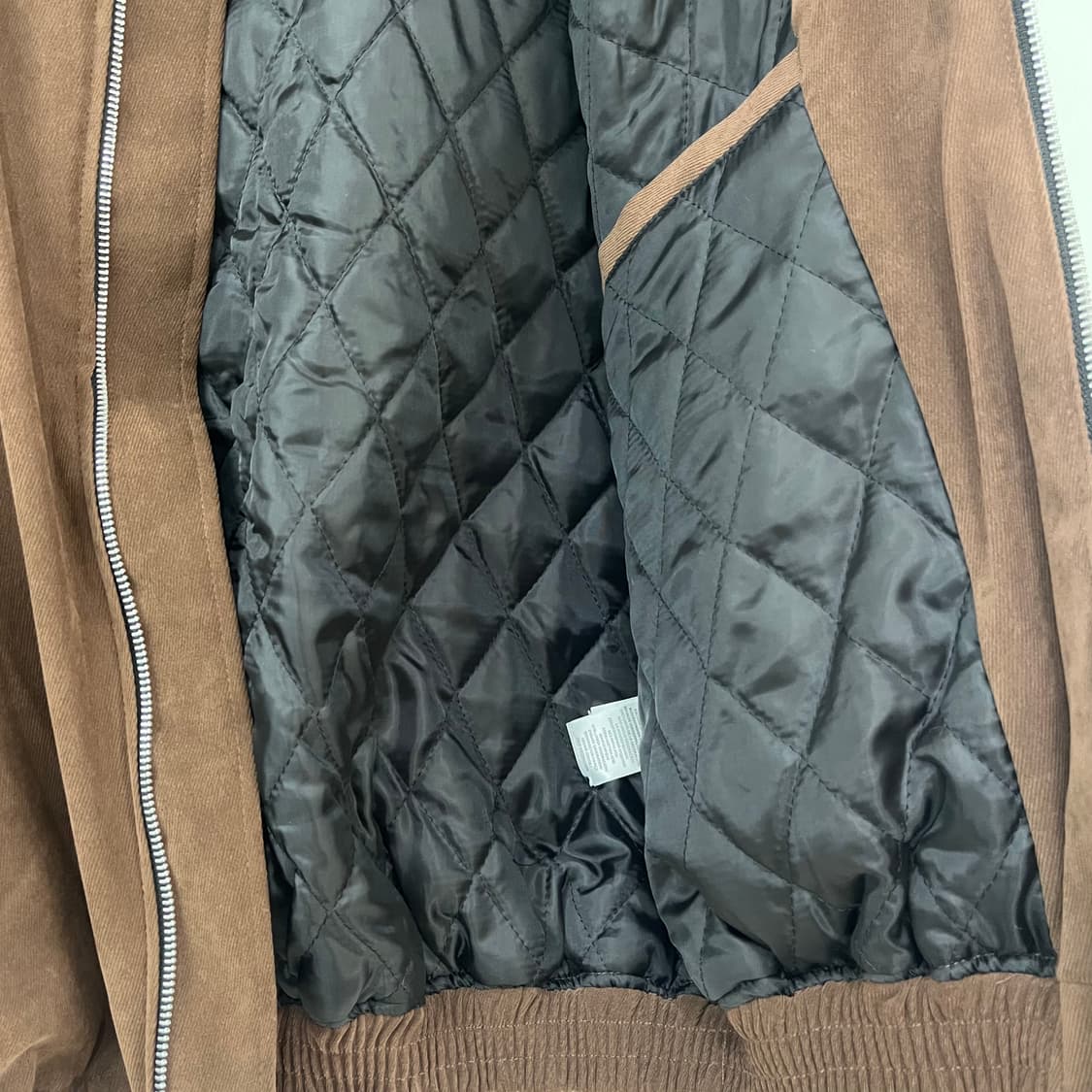 폴로 랄프로렌 브라운 누빔안감 스웨이드 자켓 상품이미지7