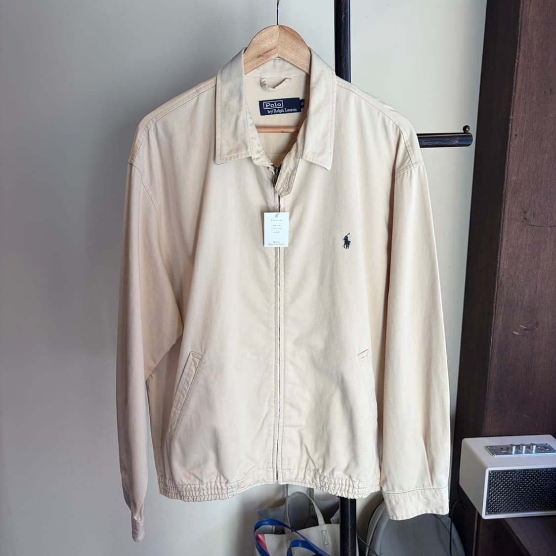 15449 - 폴로 랄프로렌 아이보리 블루종 자켓 상품이미지2