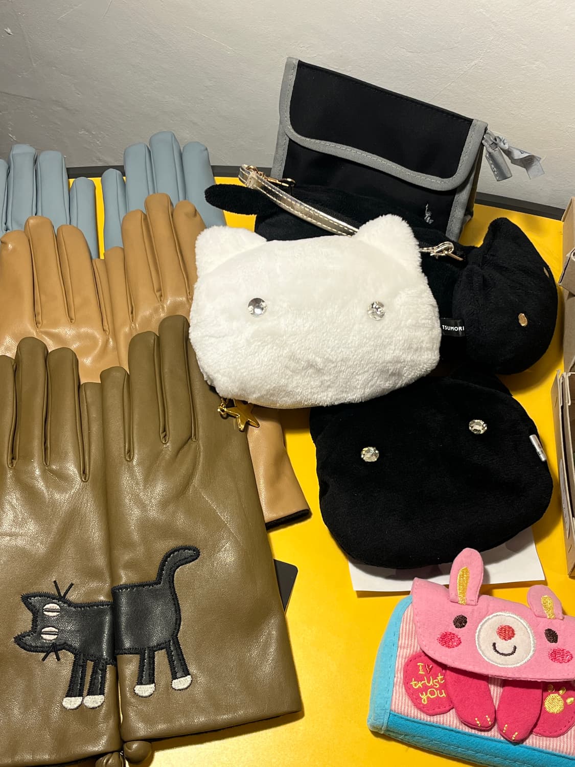 츠모리치사토 화이트 동전지갑 🐱 상품이미지8