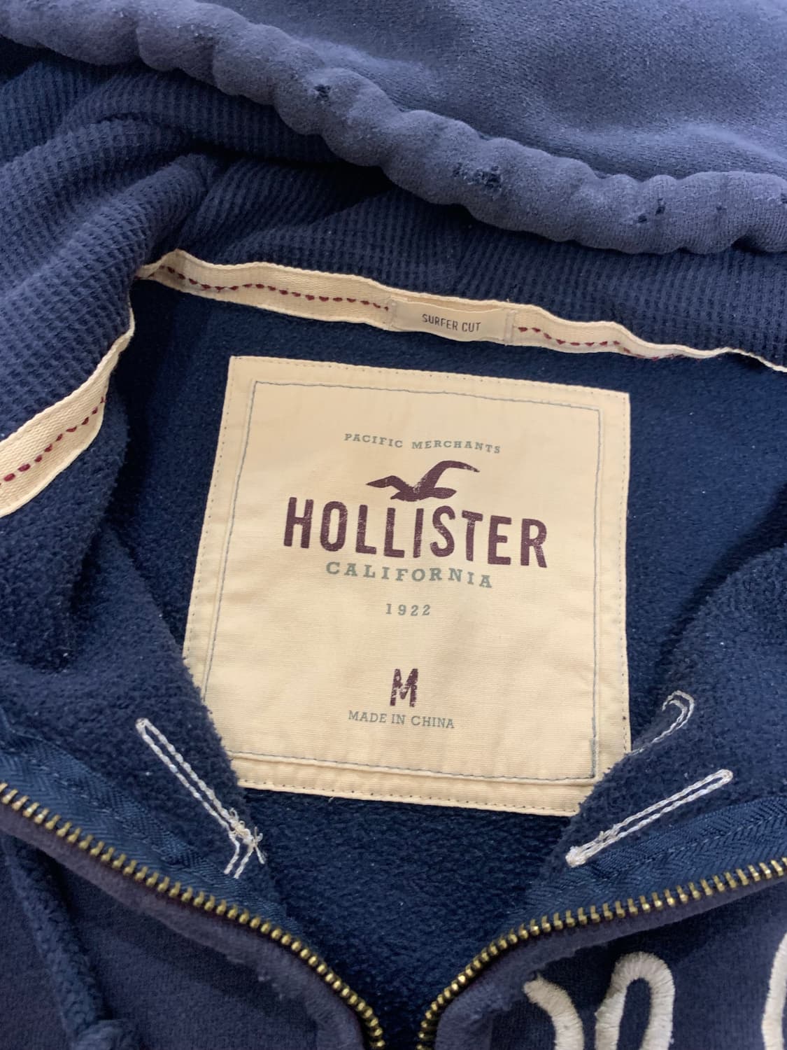 홀리스타후드집업,네이비,M 상품이미지8