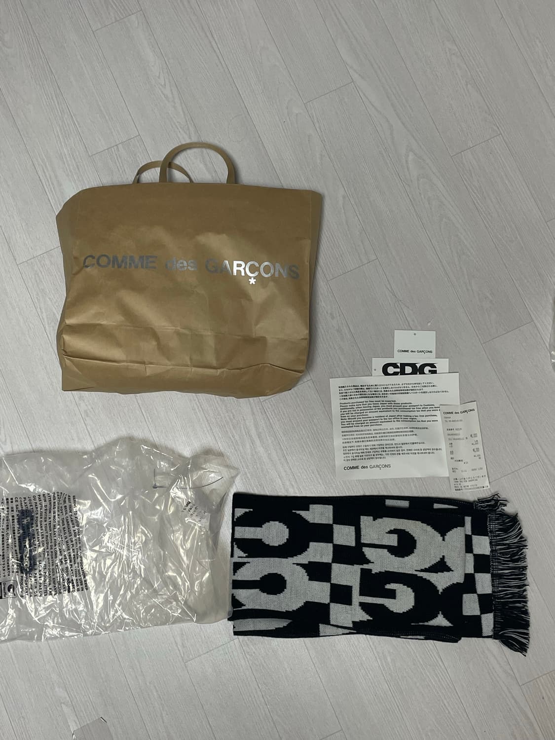 Cdg 머플러 상품이미지1