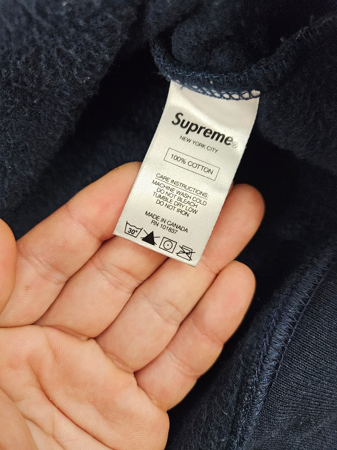 슈프림 후드집업 m 상품이미지3