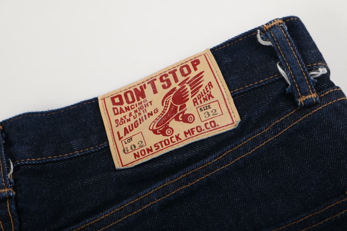 [32인치] 논스탁 (브론슨) 602 셀비지 데님팬츠 상품이미지9
