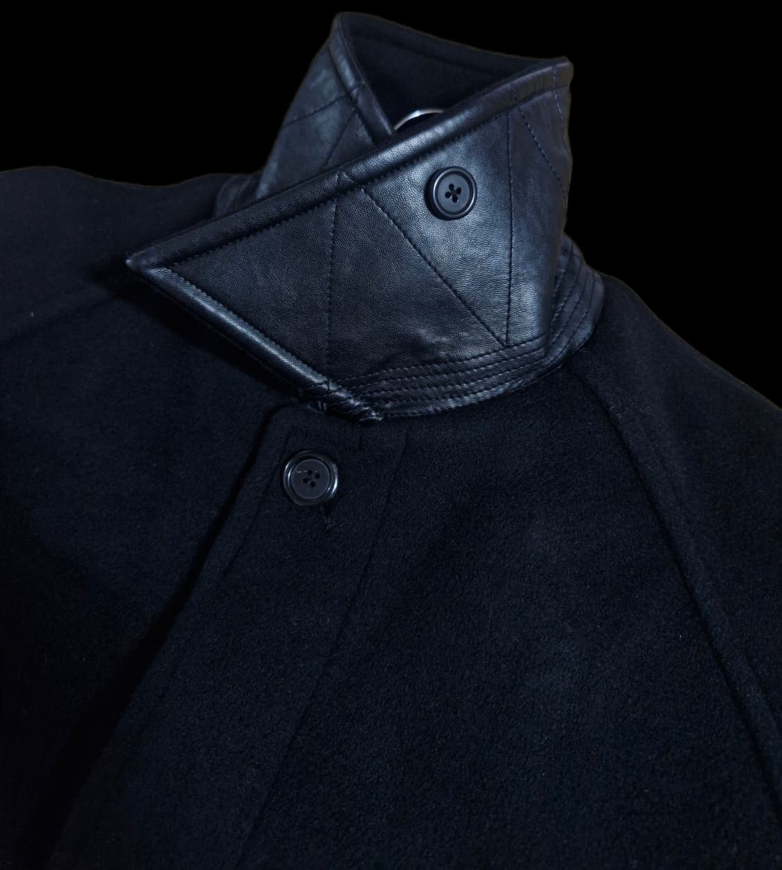 (미시착새상품/미발매버전) 유스 youth 레더 트림 맥코트 L 상품이미지2