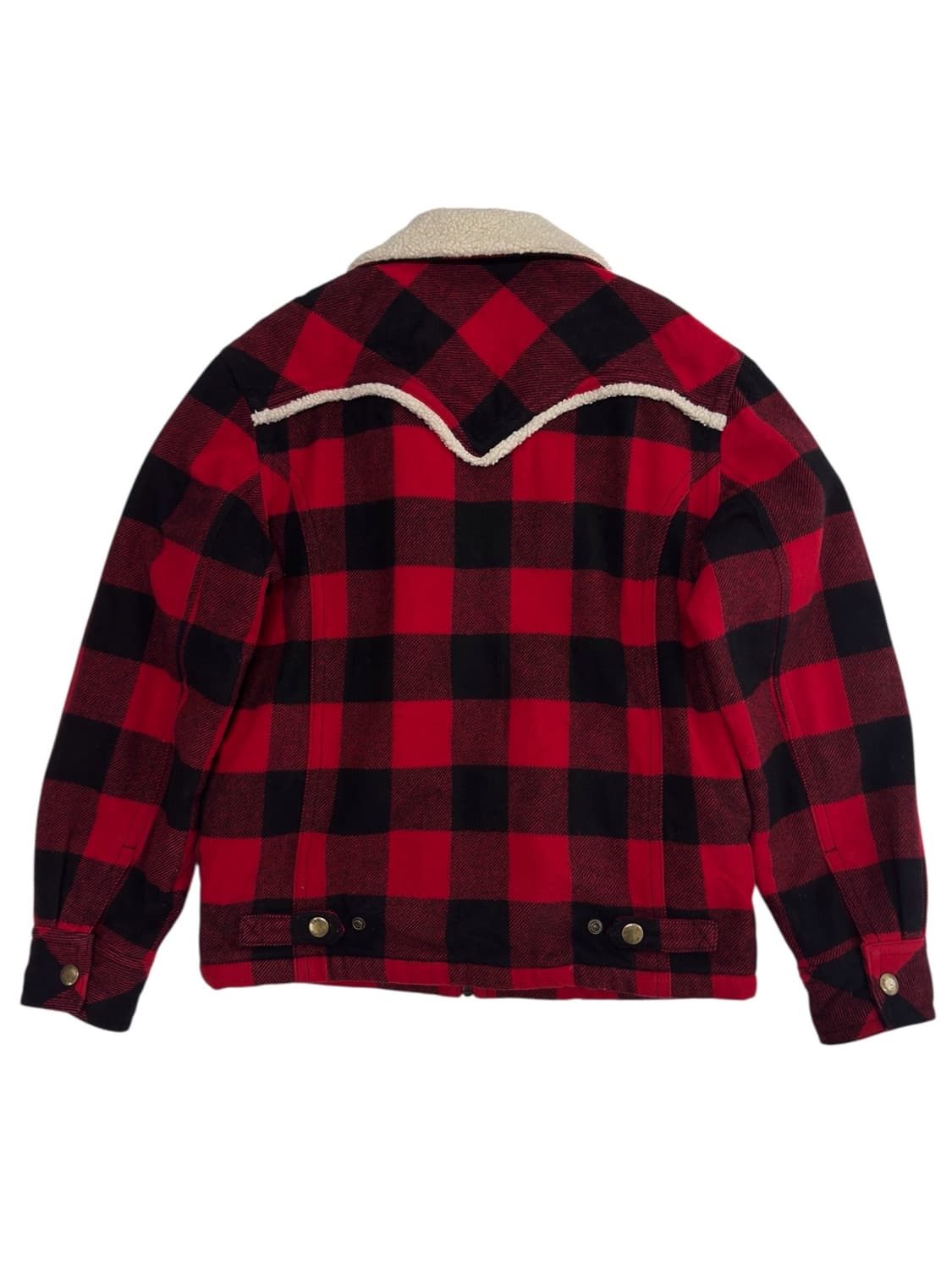 리바이스 타탄체크 쉐르파 울자켓 상품이미지2