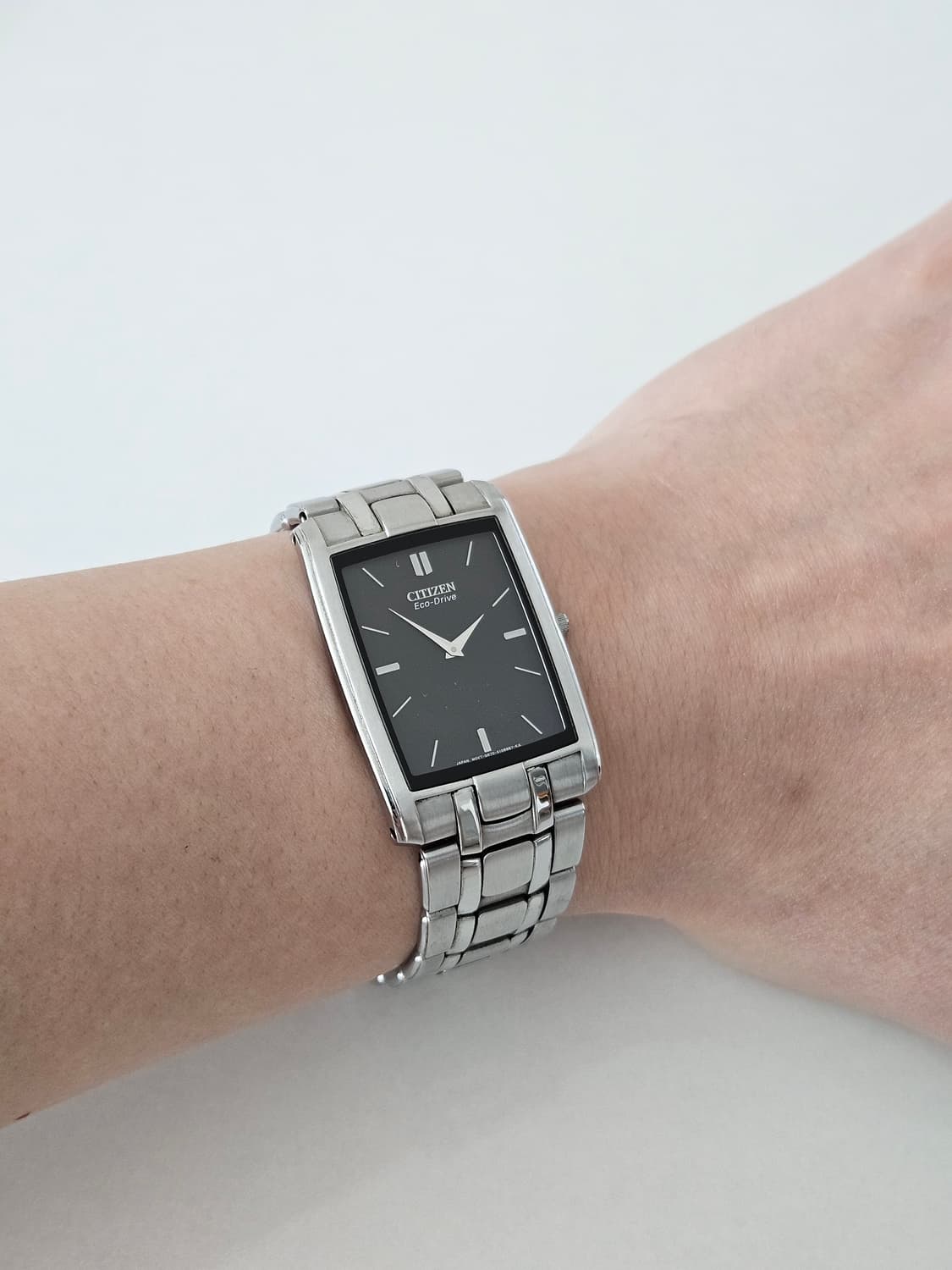 빈티지 시티즌 에코드라이브 사각 메탈 시계 상품이미지4