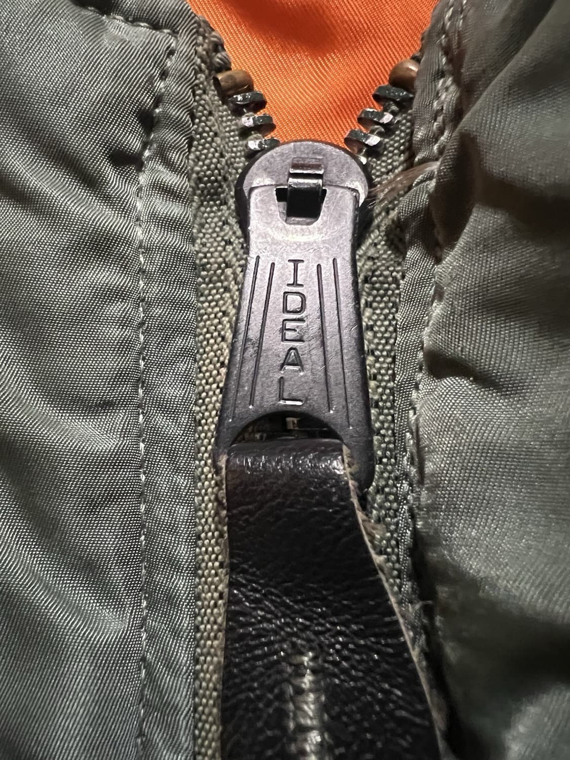 80s 알파인더스트리 MA-1 콜투글로리 커스텀 플라이트자켓 세이지 상품이미지2