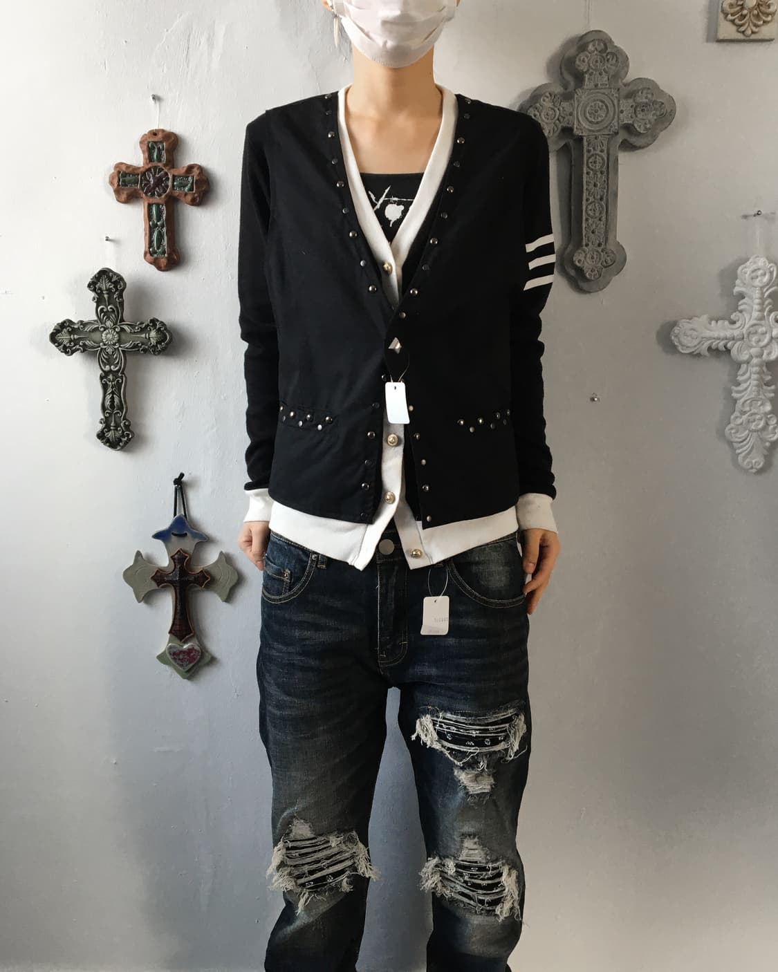 Stud point vest 상품이미지5