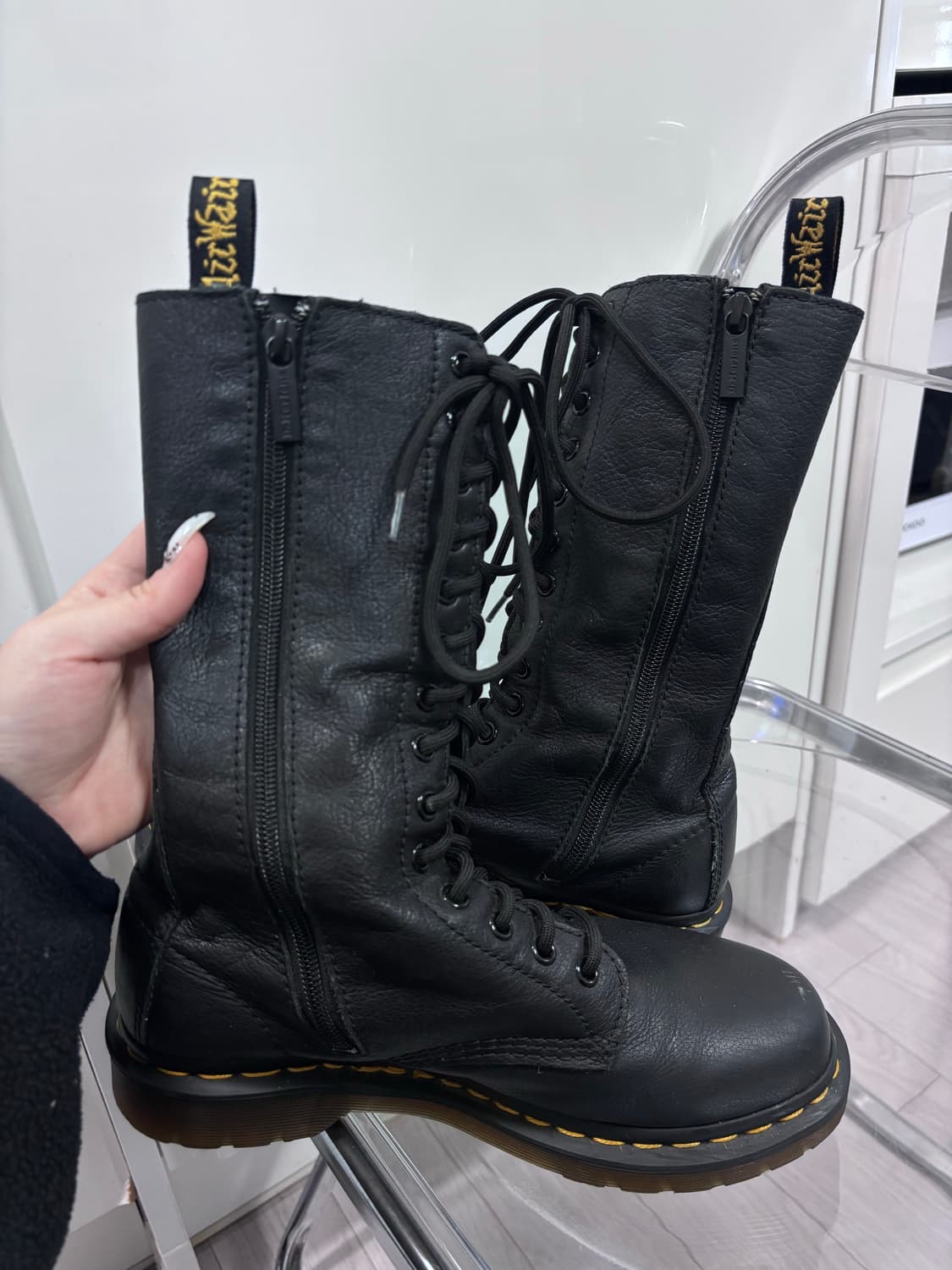 닥터마틴 14홀 부츠 블랙 UK6 245 상품이미지5