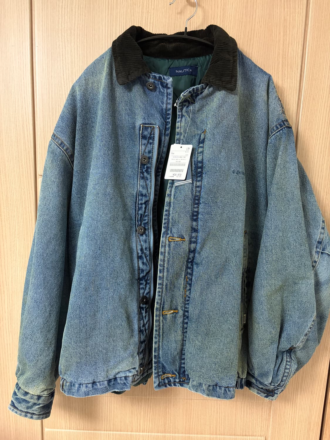 노티카 데님블루종 L사이즈 (새상품) 상품이미지1