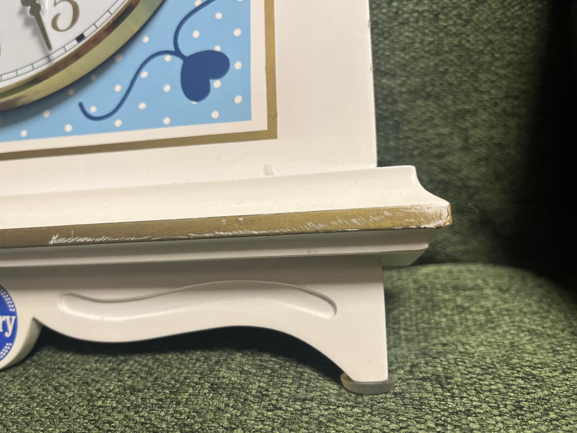 필스버리 도우보이 콜렉터 우드 클락 벽시계 빈티지 상품이미지3